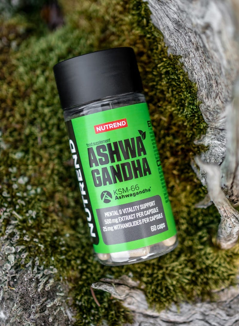 Nutrend Ashwagandha 60 Capsule 60 Serving - Image 2