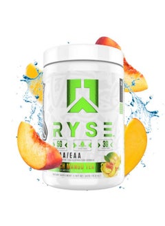 Ryse Core Series Bcaa+Eaa ; Recover Hydrate And Build ; With 5G Branched Chain Aminos And 3G Essential Aminos ; 30 Servings (Peach Mango Tea)