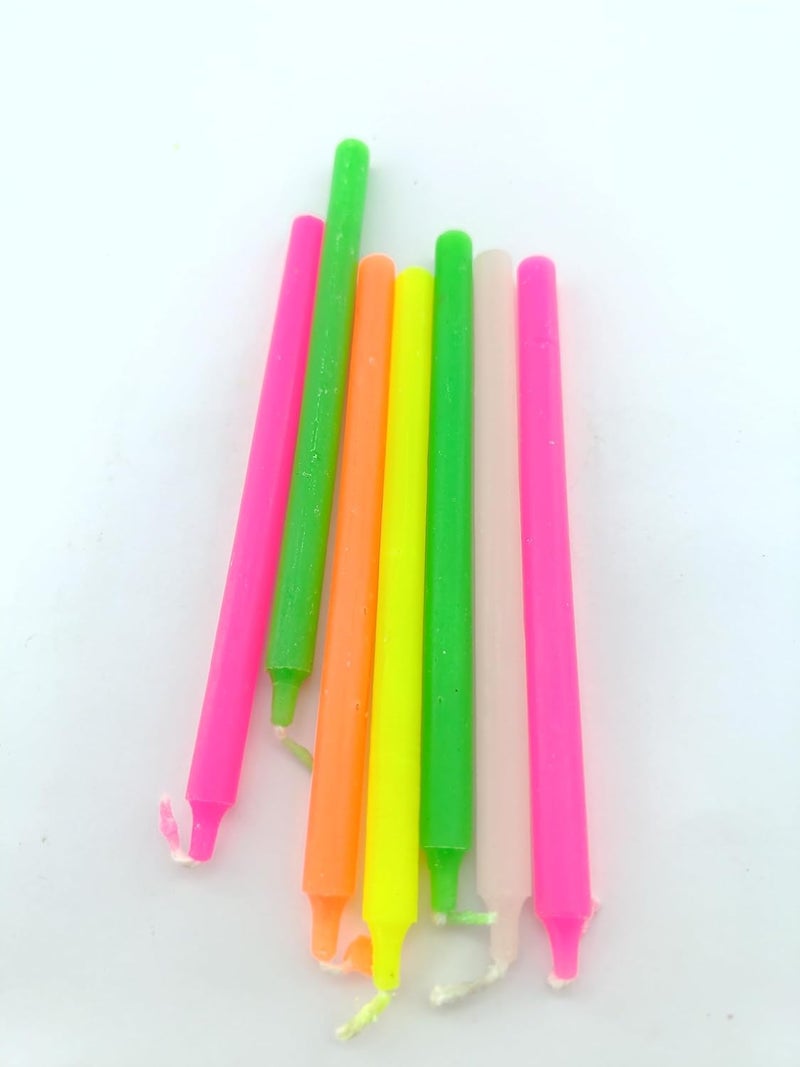 advancedestore Candles Chime Candles(Colour Candles) - Ritual Spell Candle | Unscented, Multicolour, Wax(QTY-50)-15cm - Image 2