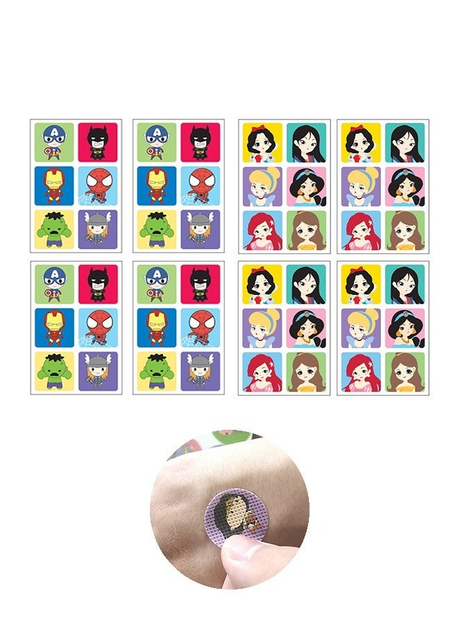 Generic 48 Pcs Cartoon Mosquito Repellent Sticker, Natural Pure Essential Oil Insect Repellent Patches, Anti Mosquito Patches for Kids Children Adults Camping Travel  - Image 1