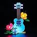Hilighting Upgraded Led Light Kit for Lego Tropical Ukulele Building Set Compatible with Lego 31156 Model Not Included - Image 2