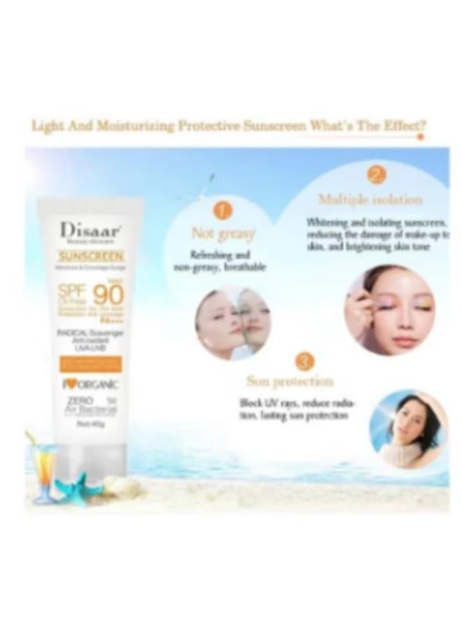 Disaar 3Pc Of Disaar Sunscreen Instant Protection SPF 90 *40g - Image 3