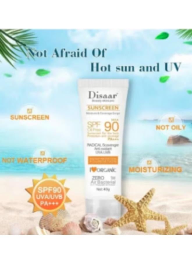 Disaar 3Pc Of Disaar Sunscreen Instant Protection SPF 90 *40g - Image 4