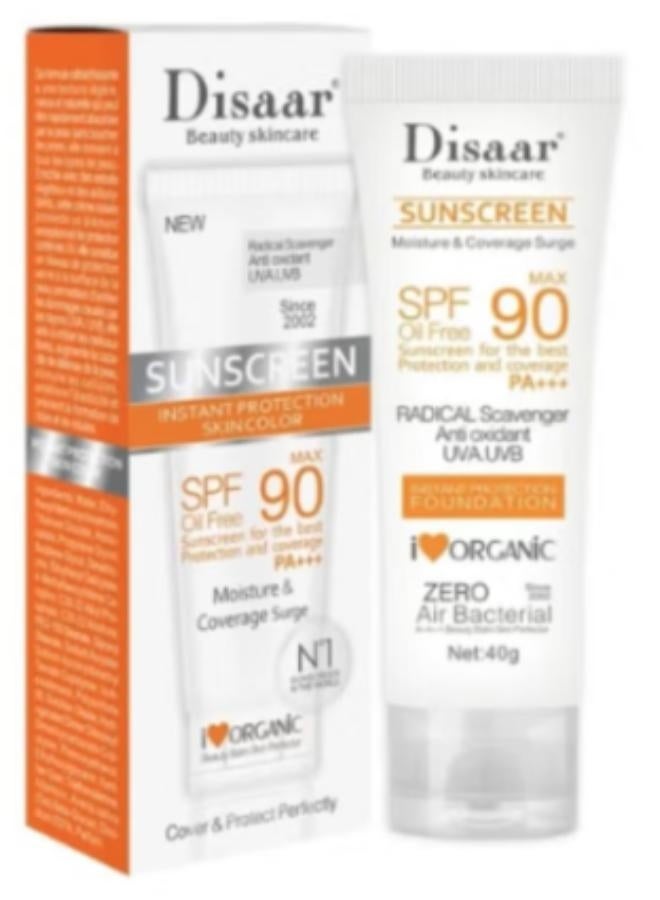 Disaar 3Pc Of Disaar Sunscreen Instant Protection SPF 90 *40g - Image 2