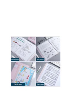 MODEST Display Book 30 Pocket BLUE Lets you organize your papers, files and documents easily Ultra-thin and non-sticking design for easy usability Compatible paper size is A4  - Image 5