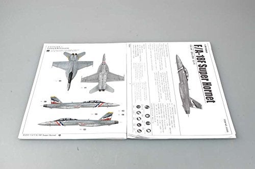 Trumpeter مجموعة نموذج مقاتلة ترامبتر 1/32 F/A18F سوبر هورنت - Image 4