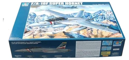 Trumpeter مجموعة نموذج مقاتلة ترامبتر 1/32 F/A18F سوبر هورنت - Image 1