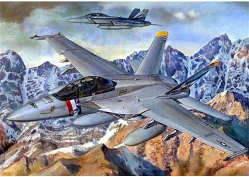 Trumpeter مجموعة نموذج مقاتلة ترامبتر 1/32 F/A18F سوبر هورنت - Image 2