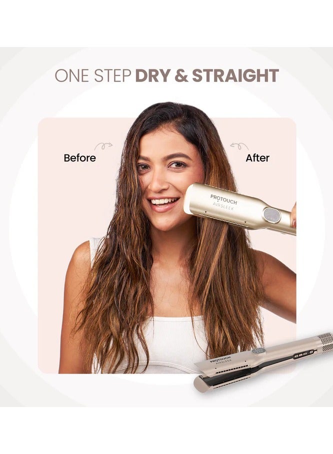 Protouch Air Sleek 2-in-1 Hair Straightener, Instant Drying, Smooth Styling, Zero Heat Damage - Image 5