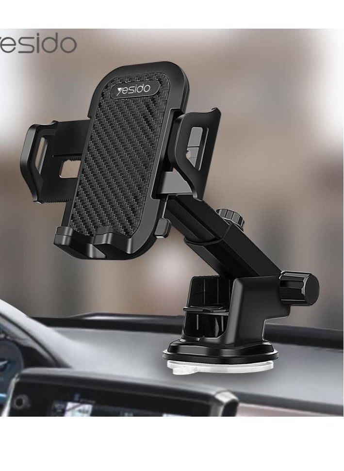 Yesido CAR HOLDER-C23 Universal Car Mount Holder for All Mobile Phones  - Image 1