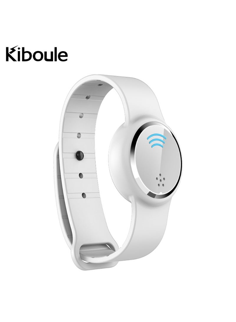 Kiboule Ultrasonic Mosquito Repellent Bracelet, Electronic Anti-Mosquito Wristband USB Charging Waterproof Eco-Friendly Portable Mosquito Repeller for Children and Adults (White)  - Image 1