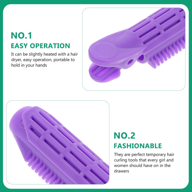 6pcs Hair Rollers Volumizing Root Clip Self Hair Styling Accessories - Image 4