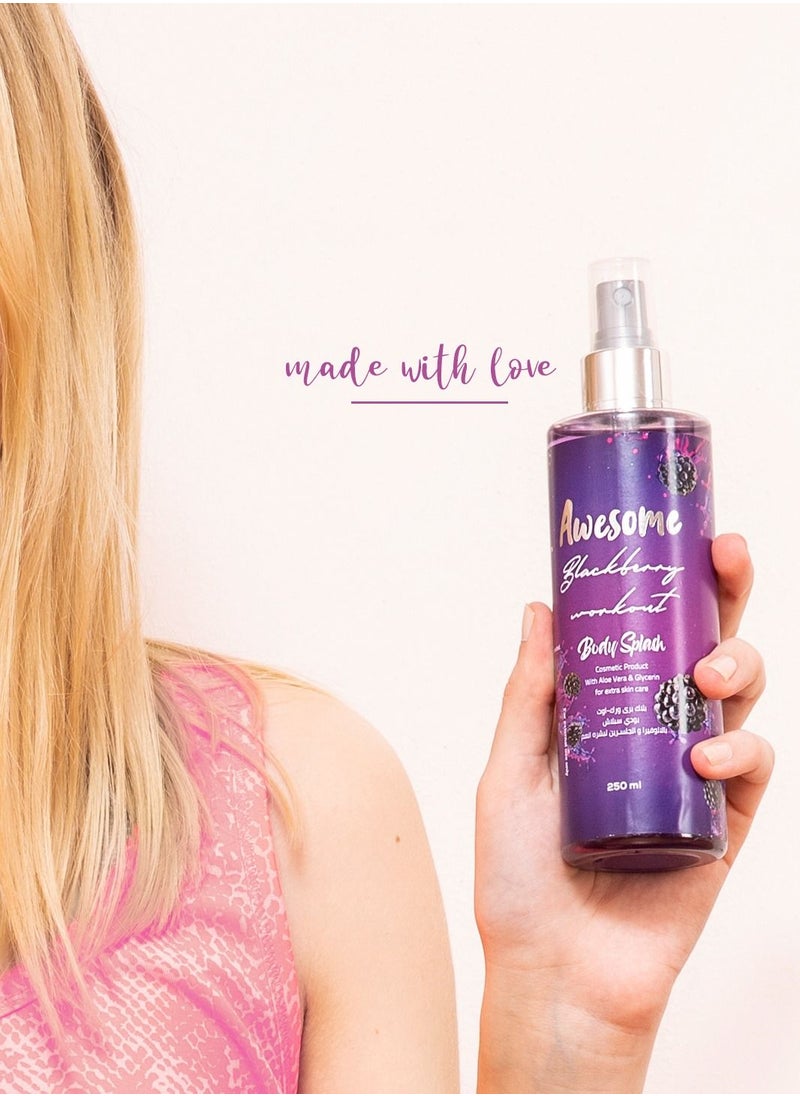 Awesome - Blackberry Workout Body Splash - Image 1