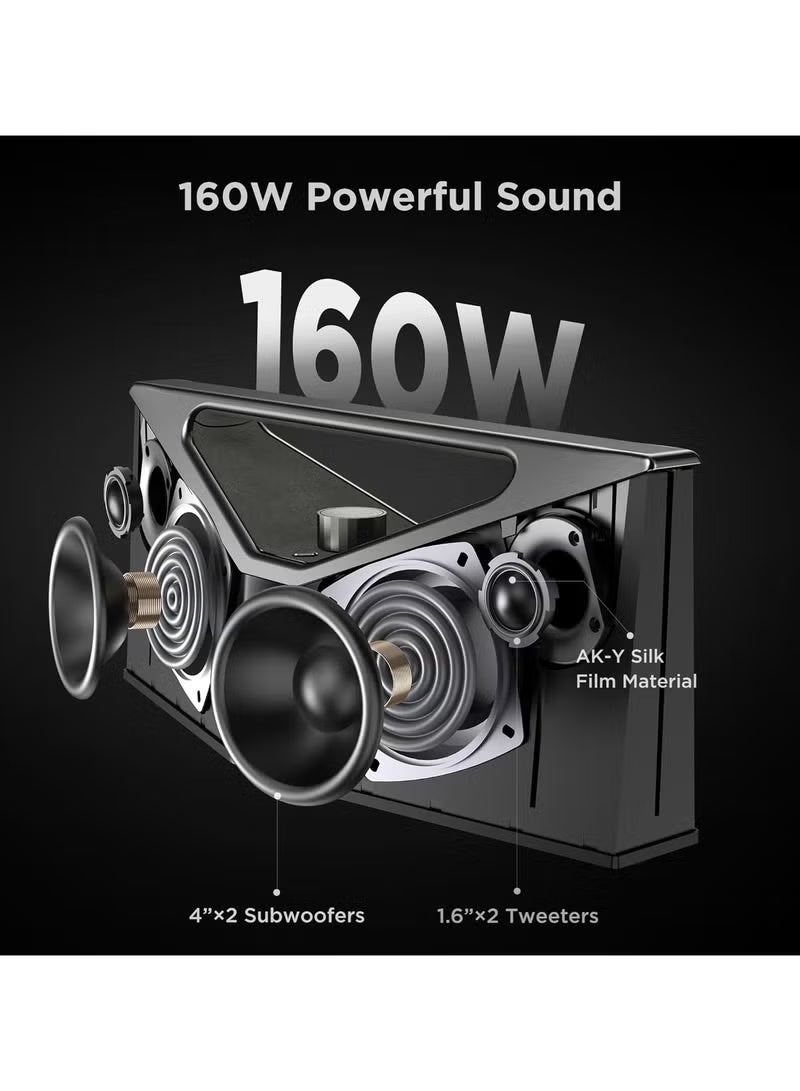 BUGANI Brief Pro Portable Bluetooth Speaker- grey - Image 4