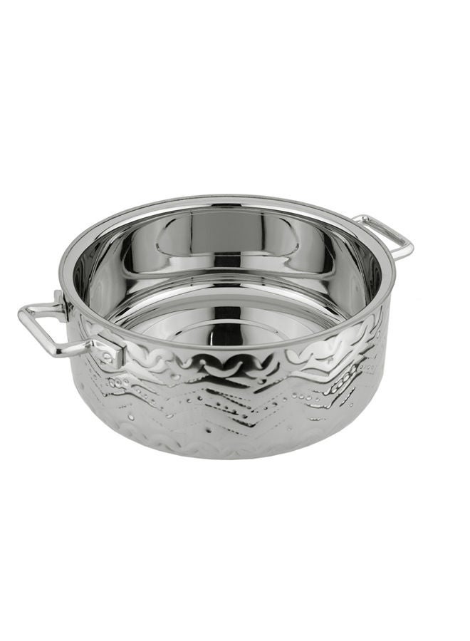 Alsaif ويجدان قدر ساخن من الفولاذ المقاوم للصدأ 3 لتر فضي - Image 3