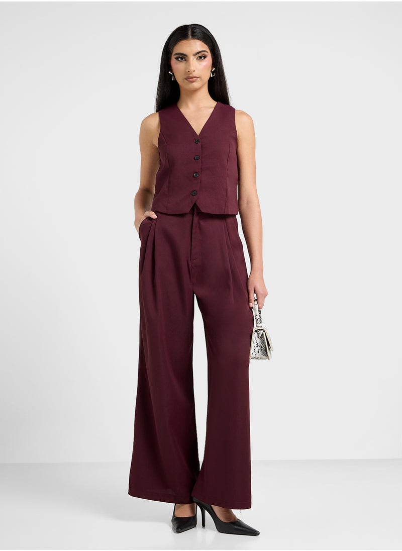 ELLA - Tailored Vest & Pant Set - Image 1