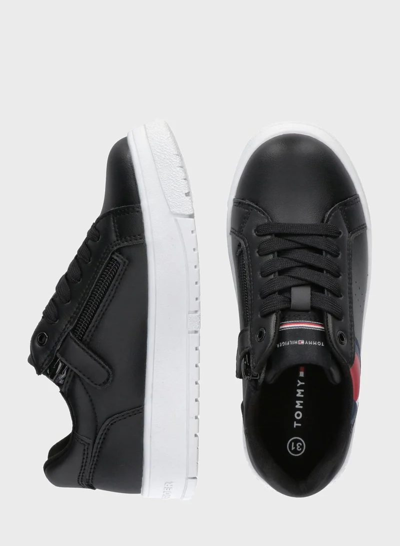 TOMMY HILFIGER Kids Low Top Lace Up Sneakers