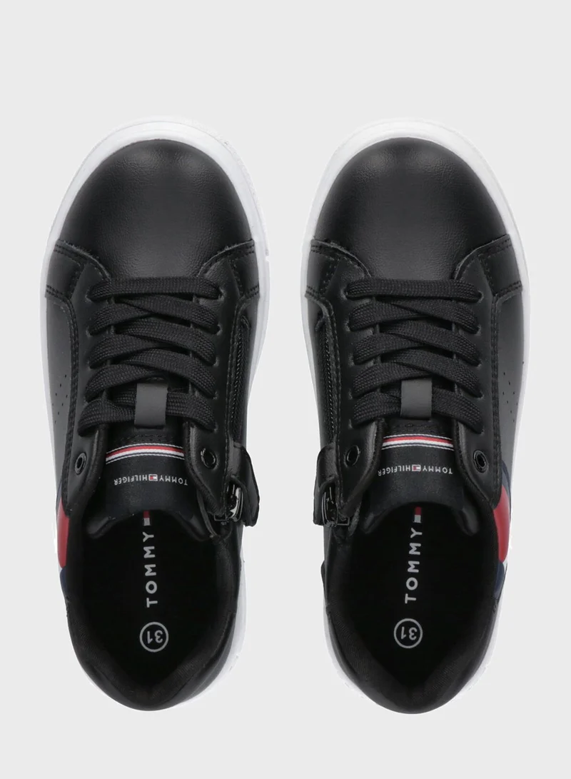TOMMY HILFIGER Kids Low Top Lace Up Sneakers