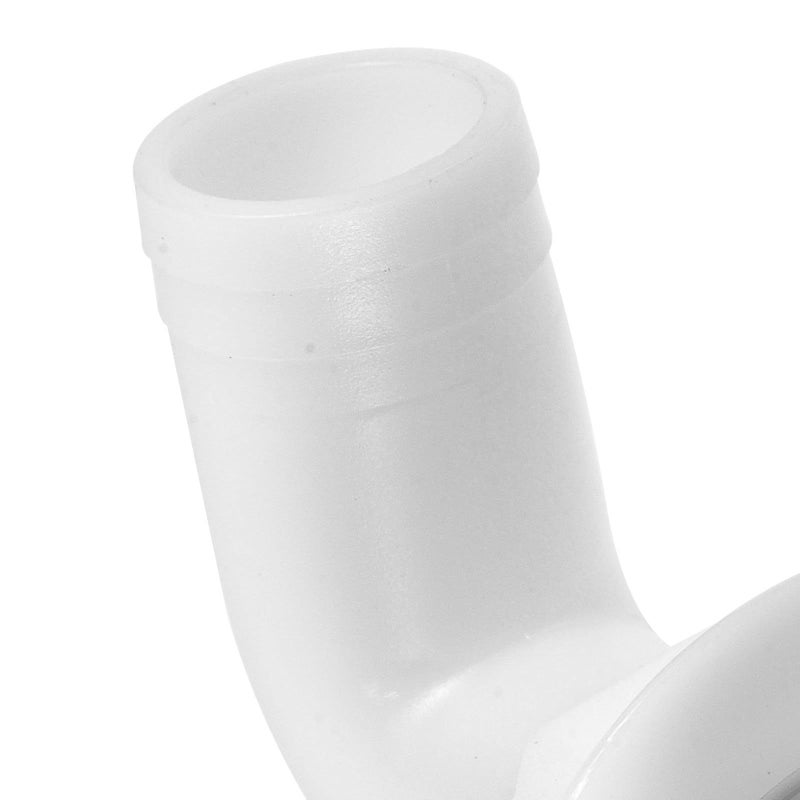 Boat Scupper Drain Fitting 90 Degree White Plastic Marine Deck Bilge Water Outlet - Image 4