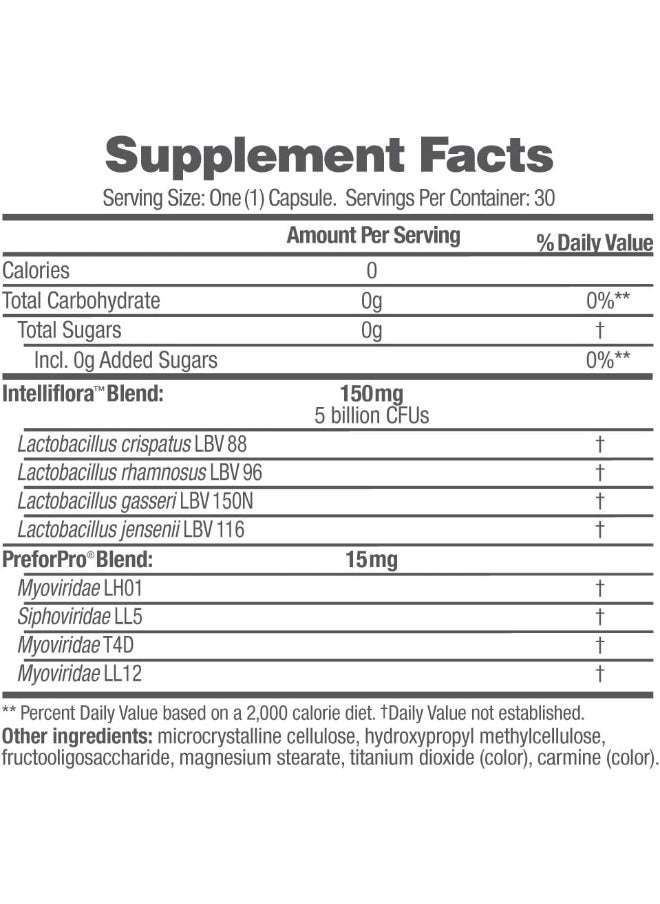 AZO Dual Protection | Urinary + Vaginal Support* | Prebiotic Plus Clinically Proven Women'S Probiotic | Starts Working Within 24 Hours | Non-Gmo | 30 Count  - Image 5
