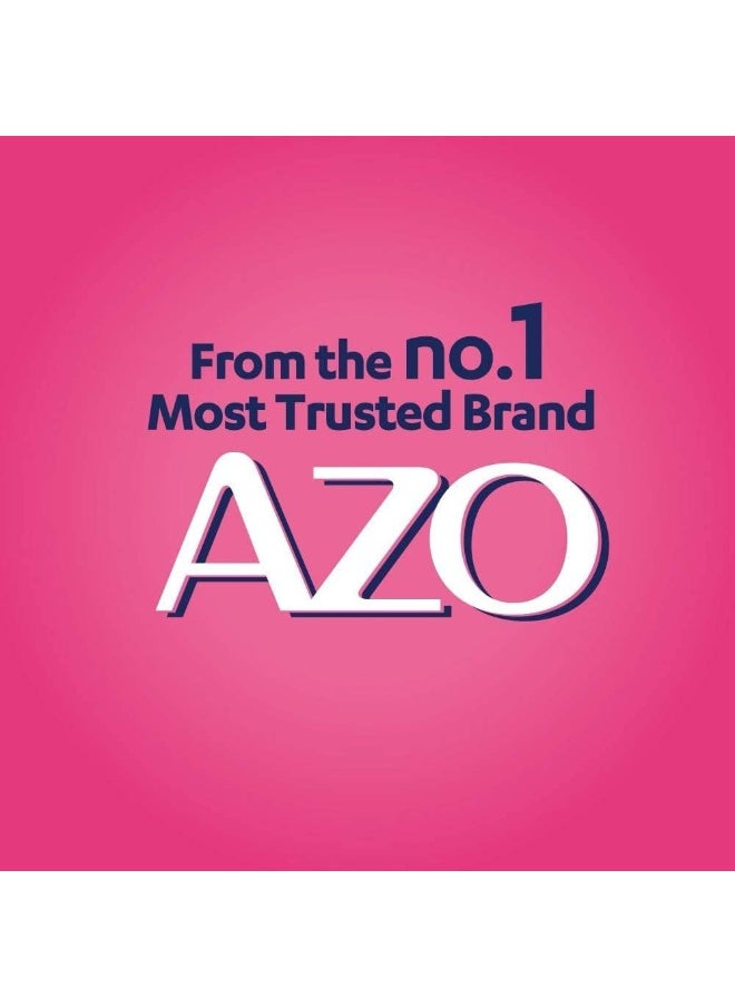 AZO - Dual Protection | Urinary + Vaginal Support* | Prebiotic Plus Clinically Proven Women'S Probiotic | Starts Working Within 24 Hours | Non-Gmo | 30 Count - Image 1