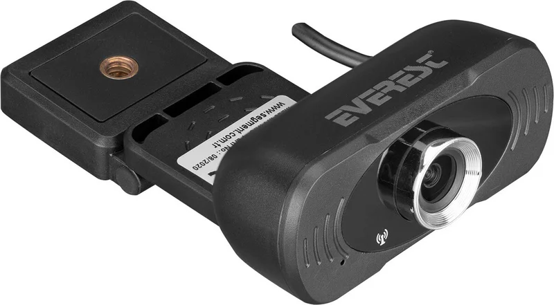 Everest Original SC-HD03 1080P Full HD Usb Metal Tripod Webcam Pc Camera with Gift