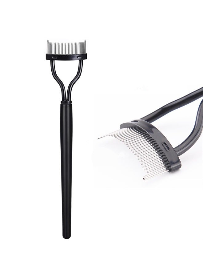 KingMas Eyelash Comb Separator, Eye Lash Separator Eyelash Definer Mascara Comb Applicator with Cover - Arc Designed - Image 1