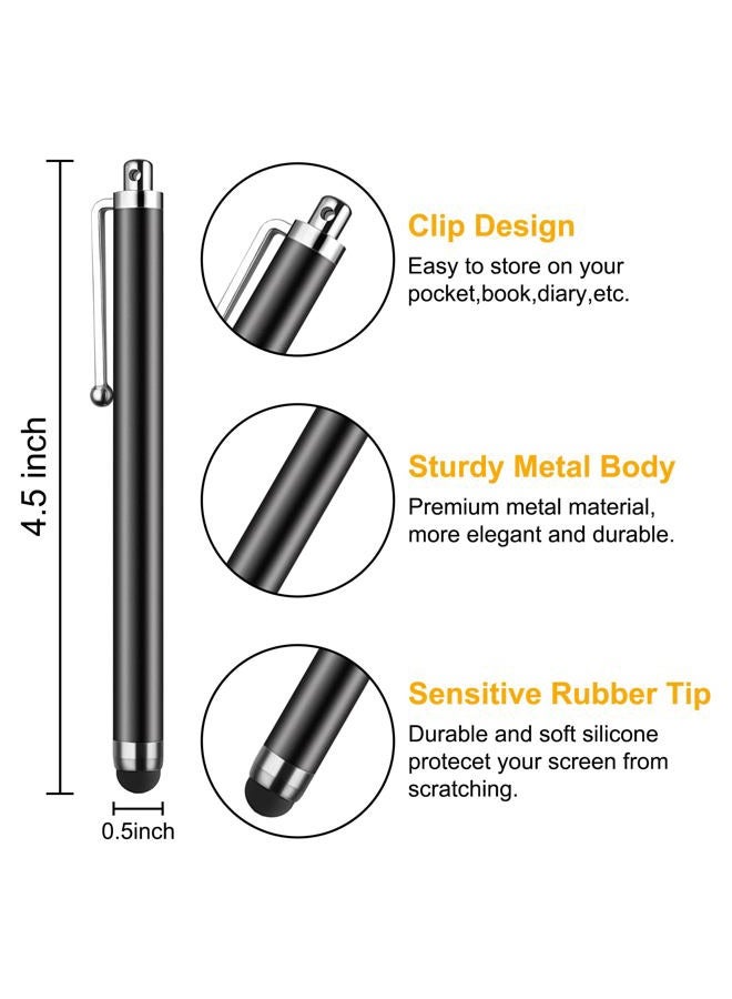 SLKIJDHFB Stylus Pen [10 Pack] Universal Capacitive Touch Screen Pens for Android Tablets, iPad Mini, iPad Pro, iPad Air, Smartphones, Samsung Galaxy - Tablet Accessories, Multiple Colors - Image 2