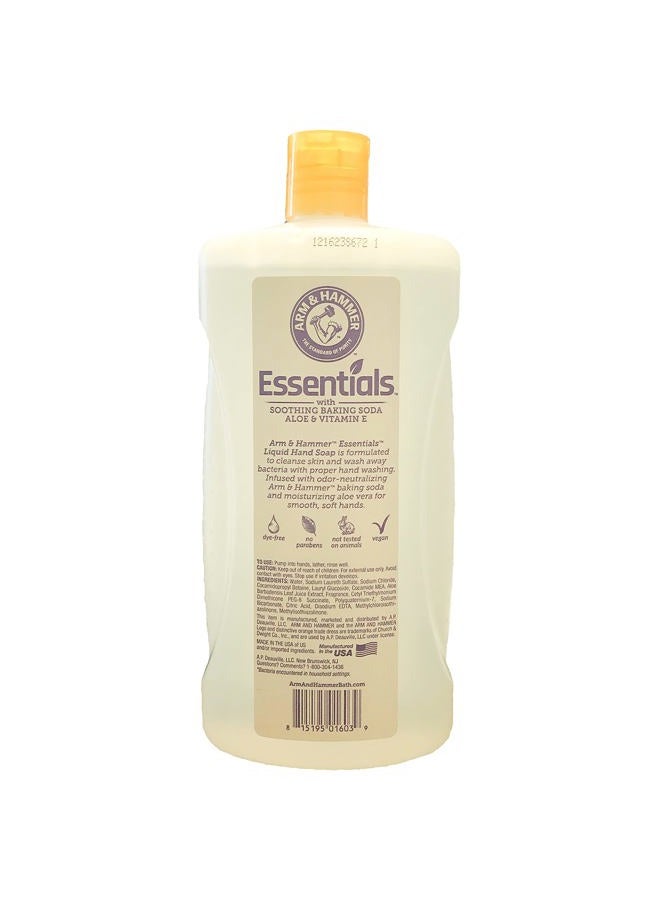 Arm & Hammer Essentials Liquid Hand Soap Refill Lavender Vanilla 32 Fl0z - Image 2
