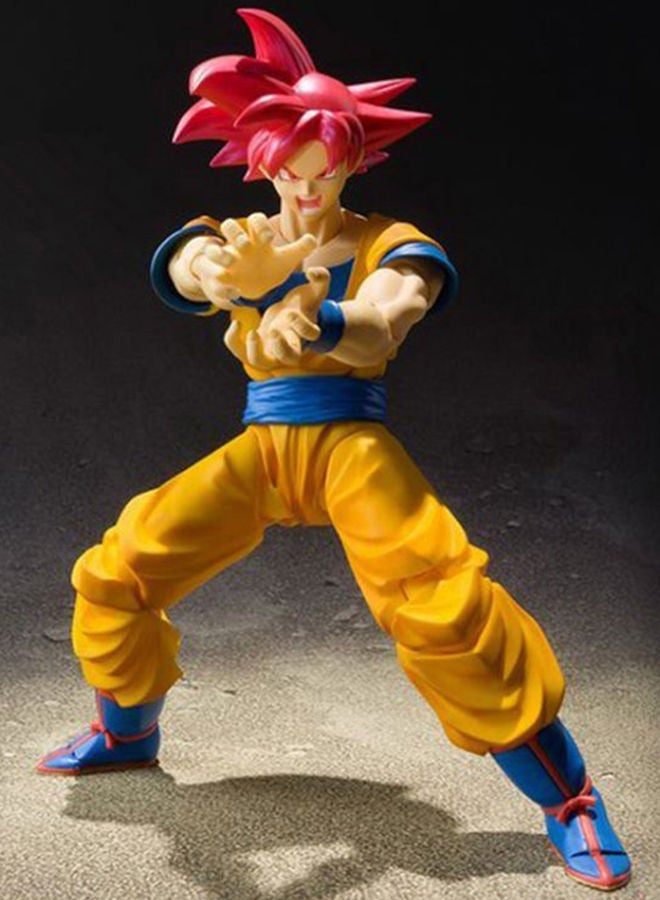 NIBEMINENT Dragon Ball Super Saiyan Son Goku Action Figure 12x13x10cm - Image 2