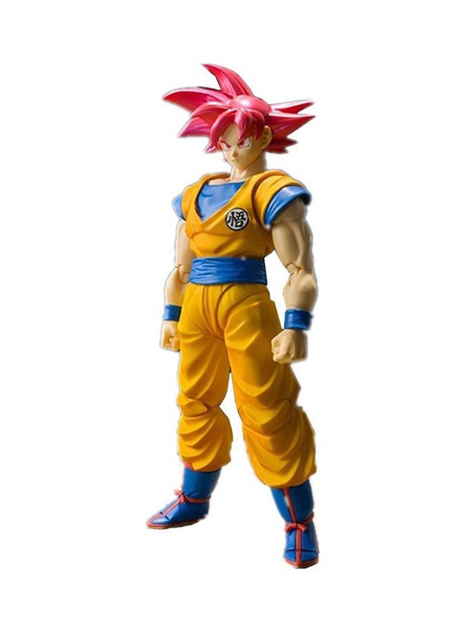 NIBEMINENT Dragon Ball Super Saiyan Son Goku Action Figure 12x13x10cm - Image 1