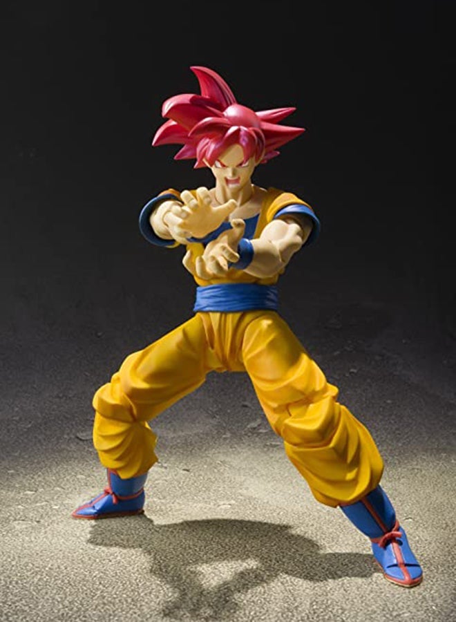 NIBEMINENT Dragon Ball Super Saiyan Son Goku Action Figure 12x13x10cm - Image 4