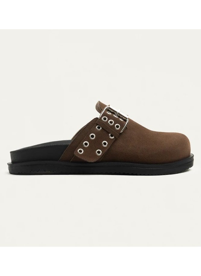 BOU Buckled Clogs 