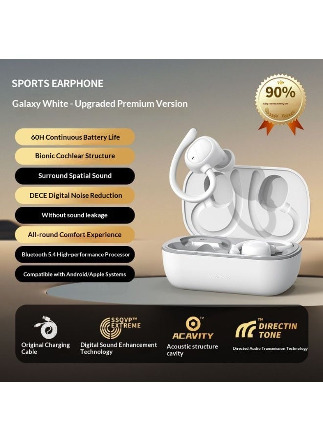 G95 Sports Earphones with Ergonomic Ear Hook, Bluetooth 5.4, Noise Reduction - Image 1