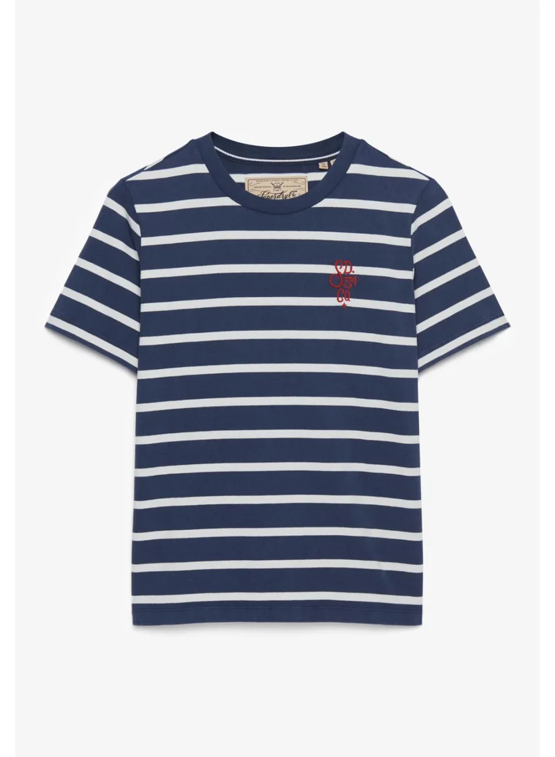 سوبر دراي Heritage Hamptons Stripe T-Shirt