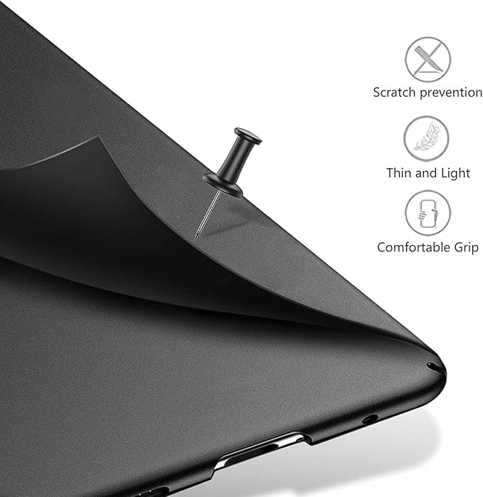 MuHadJiya Slim Phone Case Cover Compatible with Oppo Reno 6 Pro AntiScratch for Oppo Reno 6 ProBlack - Image 2