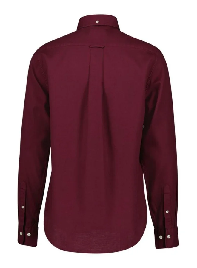 غانت Regular Fit Waffle Shirt