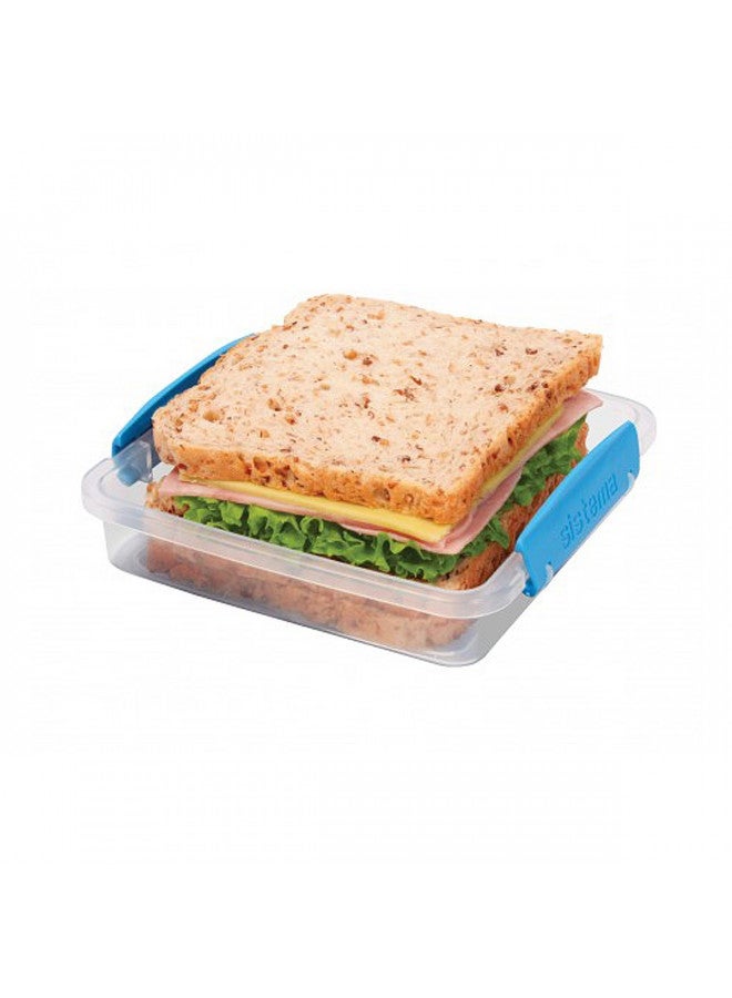 Sistema 450ml Sandwich Box to Go, One Box (Colors May Vary) - Image 3