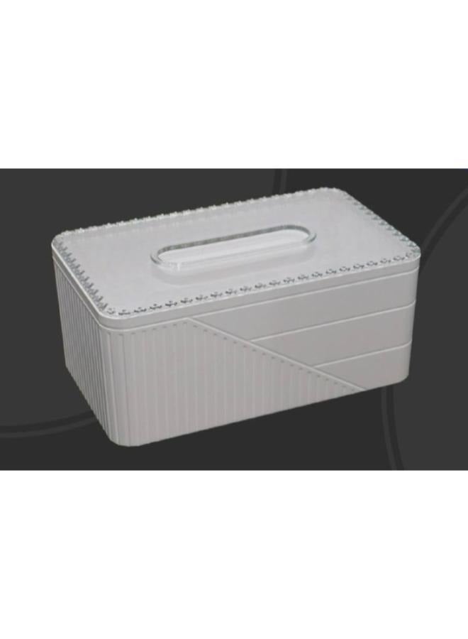 أرت لوك علبة مناديل ورقية شفاف - Image 2