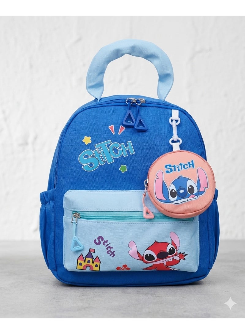 stitch kids backpack,for nursery,preschool and travelling,31x26x11 cm - Image 1
