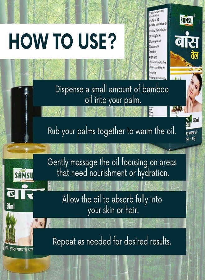 Sansu Bans Ka tel 50ml with Olive Oil, Jaiton Ka tel 50ml (Pack of 2) - Image 5