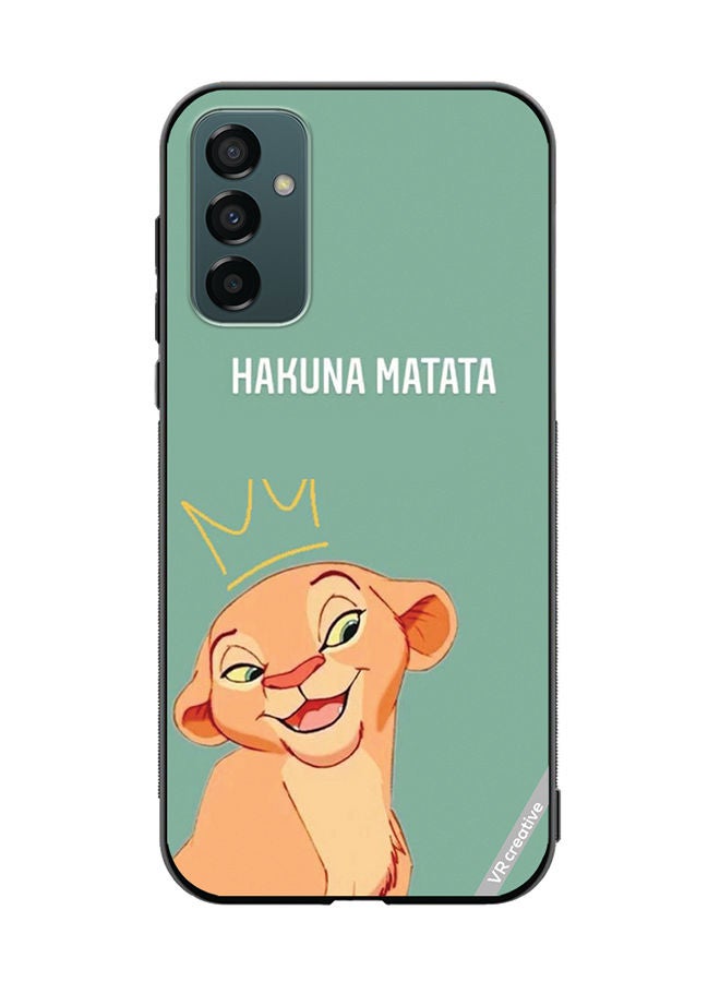 VR CREATIVE Protective Case Cover For Samsung Galaxy M23 Hakuna Matata Design Multicolour - Image 1
