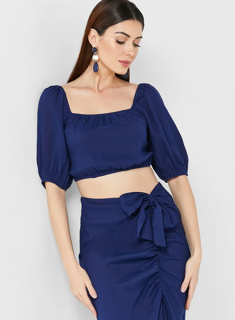 In the style Square Neck Crop Top