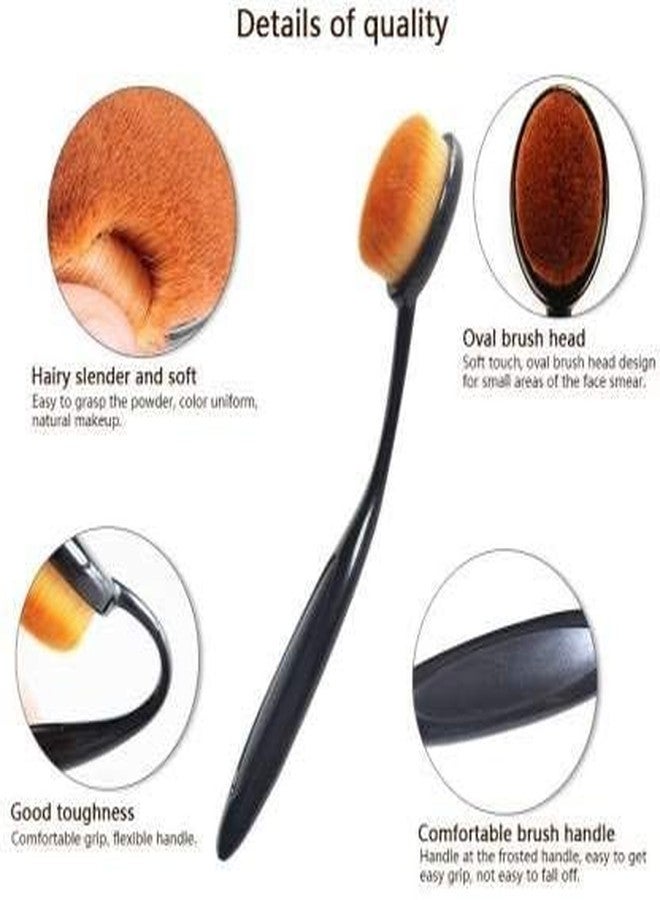 Glowhouse Makeup Brush Set - Multicolour, Pack Of 8 - Image 3