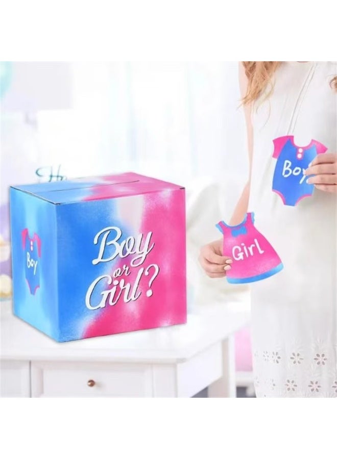 صبي أو فتاة أزياء الجنس تكشف عن مجموعة بطاقات الاقتراع للحزب - Image 3