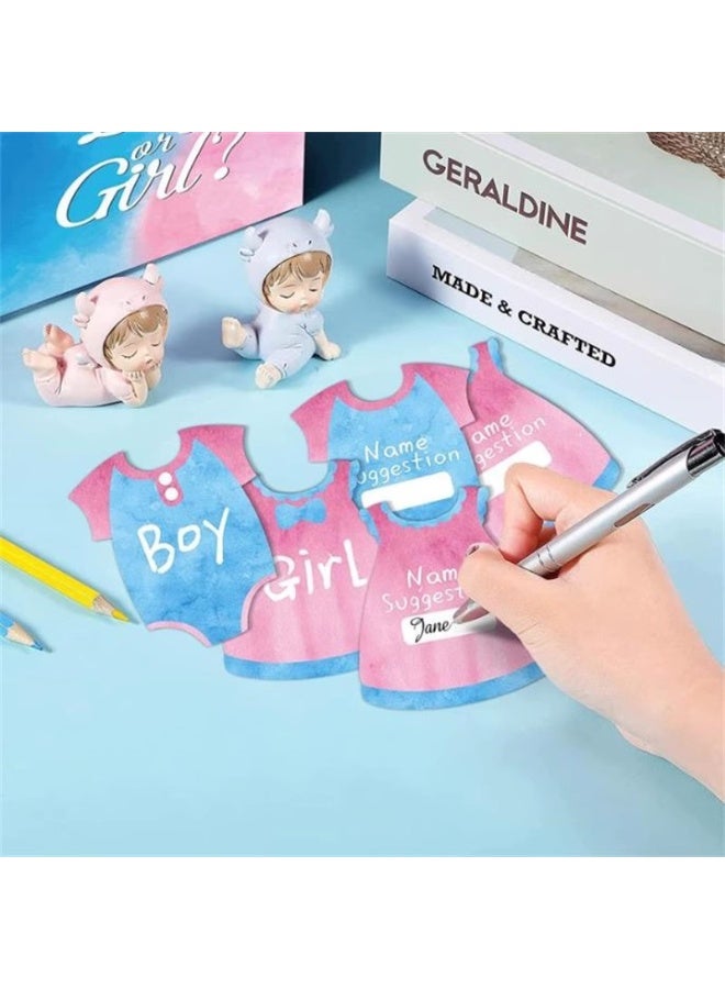 صبي أو فتاة أزياء الجنس تكشف عن مجموعة بطاقات الاقتراع للحزب - Image 2