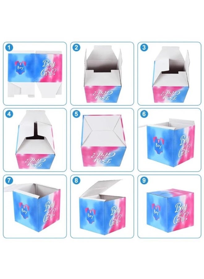 صبي أو فتاة أزياء الجنس تكشف عن مجموعة بطاقات الاقتراع للحزب - Image 4