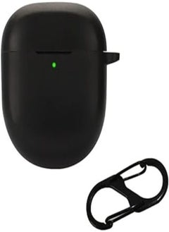 FASHION MANIA Silicone Carrying Case Compatible with Bose QuietComfort Ultra 2023, Portable Scratch Cover with Hook Carabiner (black) 