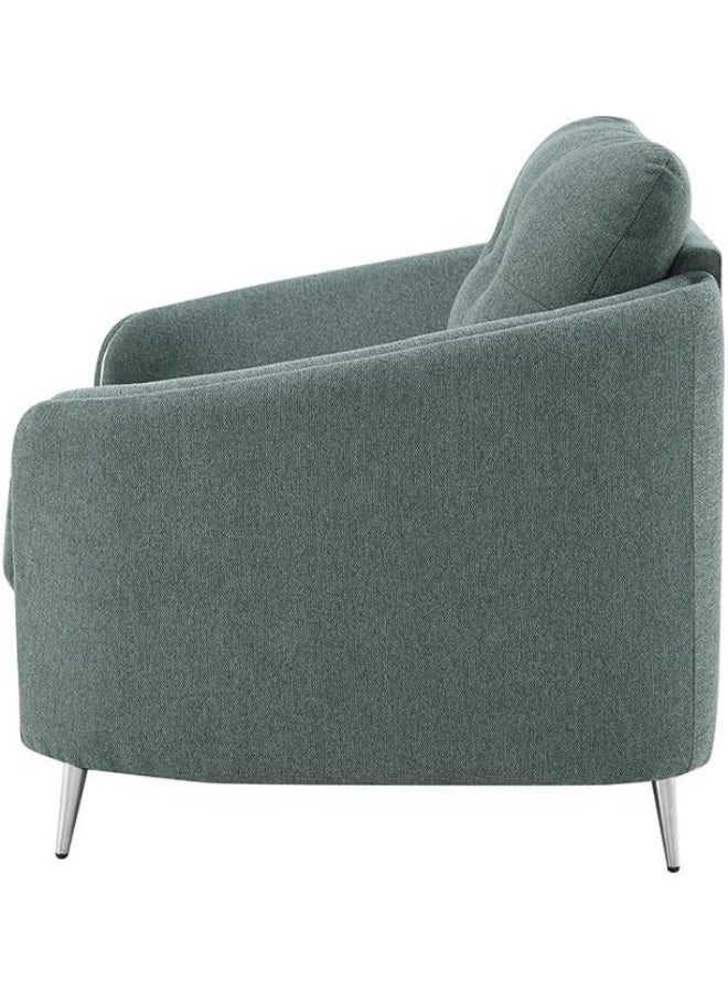 Comfynest Comfynest Kruzer 1Seater Fabric Sofa With 2Year Warranty 100X86X88Cm Green - Image 3