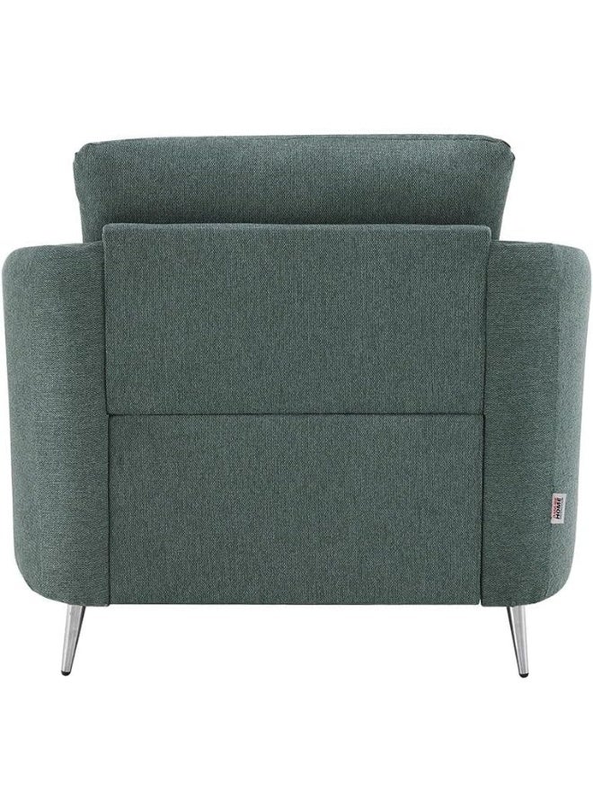 Comfynest Comfynest Kruzer 1Seater Fabric Sofa With 2Year Warranty 100X86X88Cm Green - Image 4